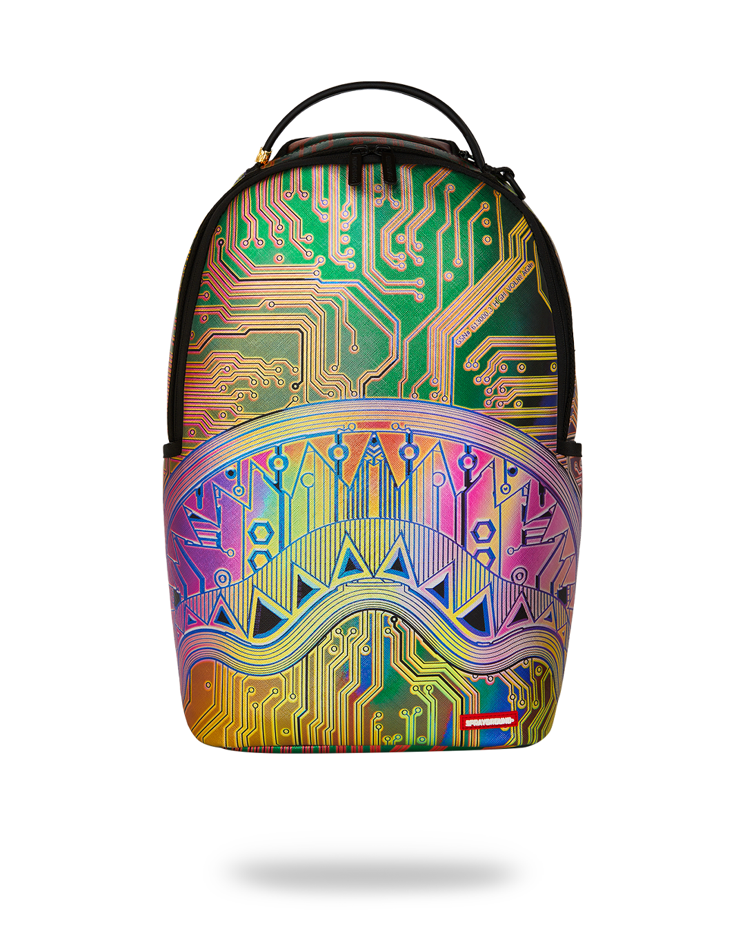 CIRCUIT BOARD MAGNETIC GRID BACKPACK