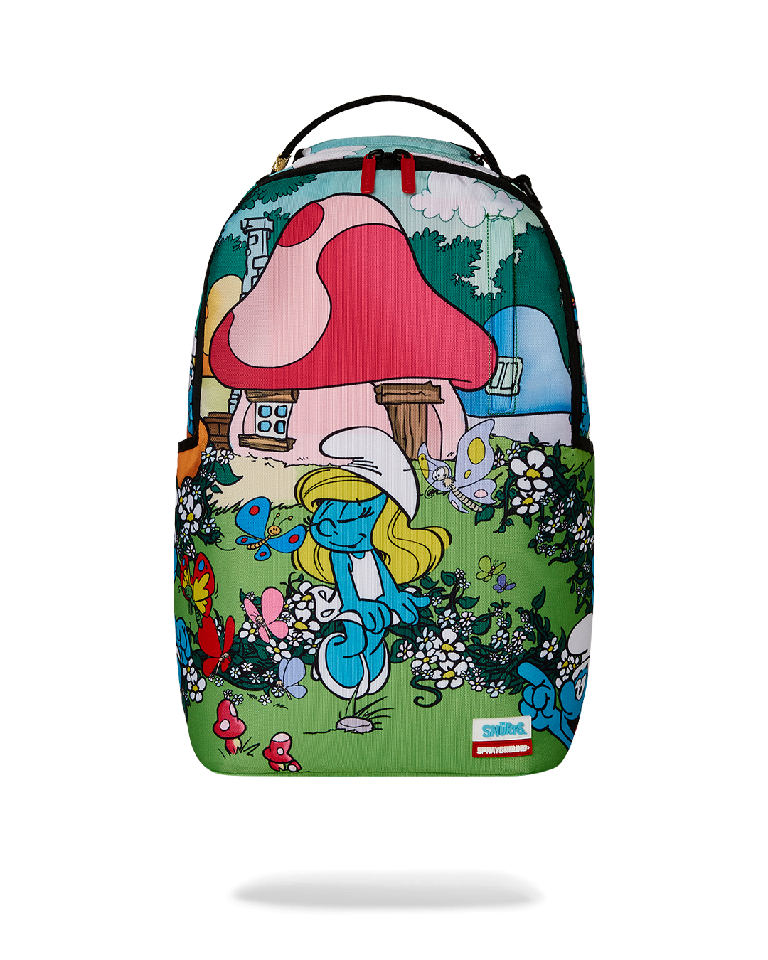 SMURFS IN THE GARDEN BACKPACK