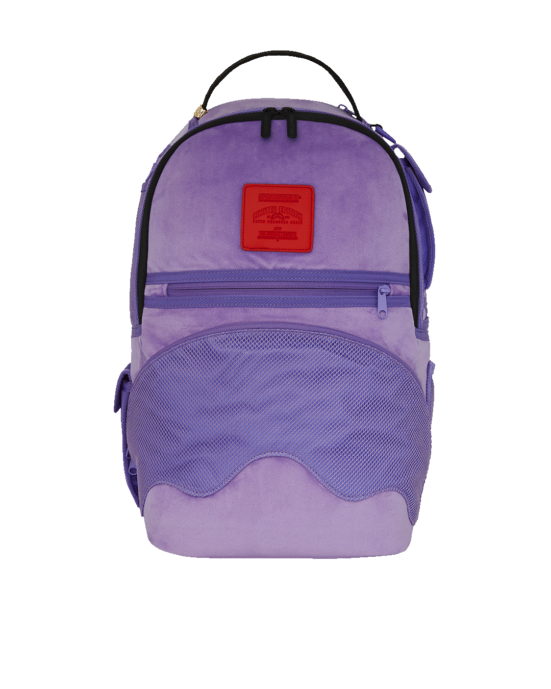 NOOO WAY!!! A REVERSIBLE BACKPACK - PURPLE VELOUR TO OG SHARKS IN PARIS BACKPACK
